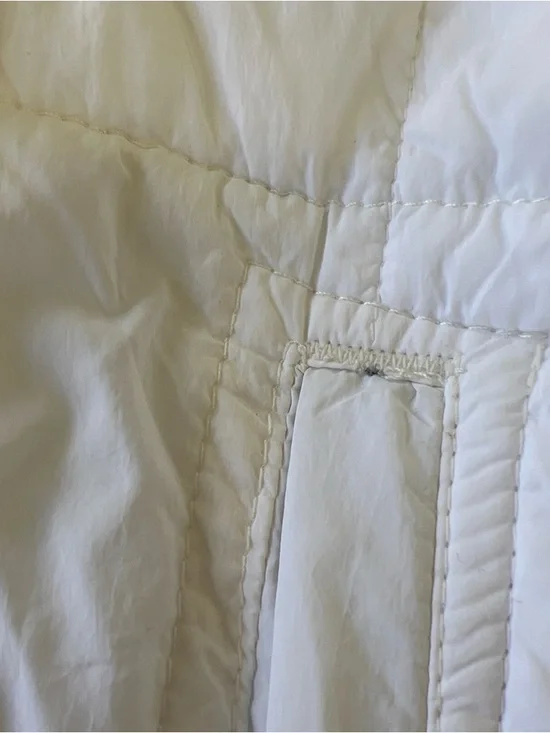 Free People Movement Piper Packable Puffer Vest Women’s Medium White Lightweight - Picture 4 of 12